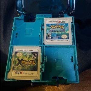 Nintendo 3DS pokemon
Games and case